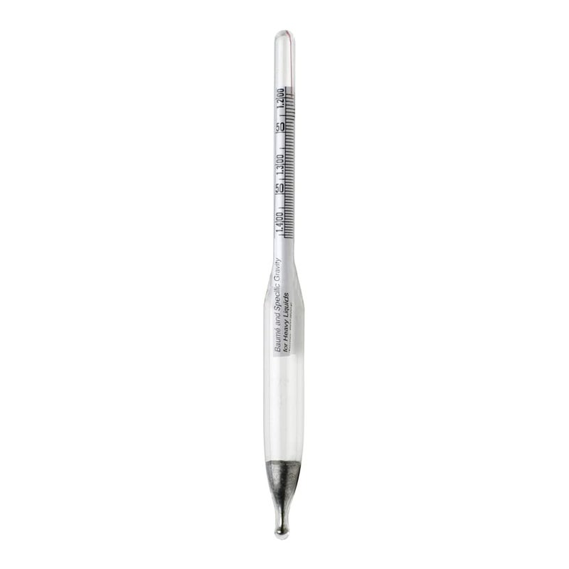 SP Scienceware SP Bel-Art, H-B DURAC 0.700/2.000 Specific Gravity and 70/10 Degree and 0/70 Degree Baume Dual Scale Hydrometer for Heavy and Light Liquids (B61806-0000) - Image 2